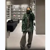 COCOLINDA | 男女通穿格纹连帽衬衣外套 K1361时尚休闲