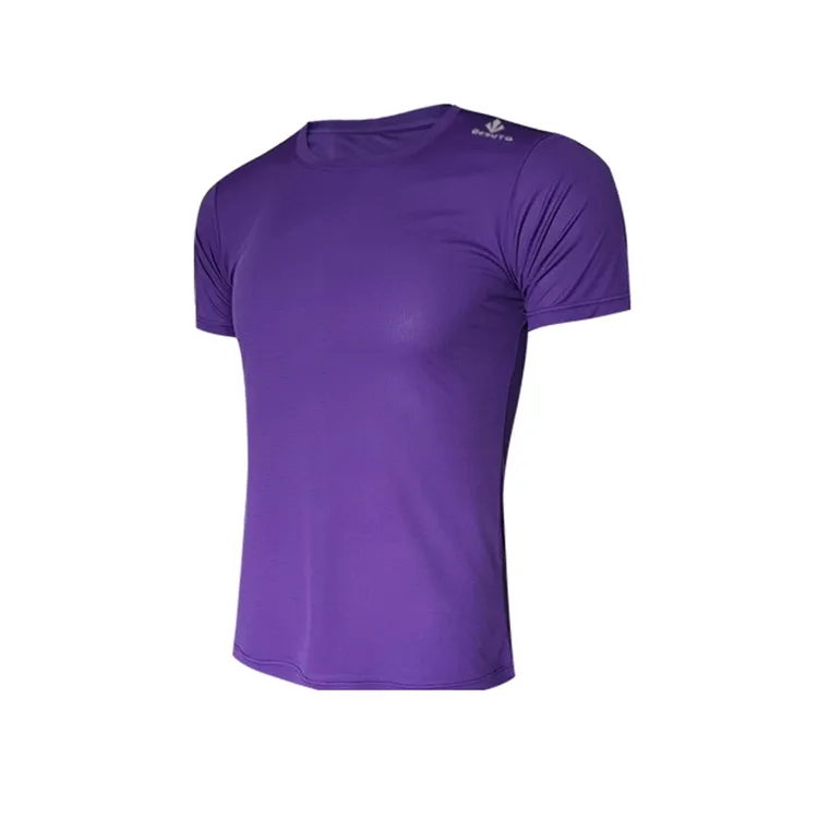 北斯途圆领吸汗速干超轻超薄透气跑步健身越野反光男女短袖T恤