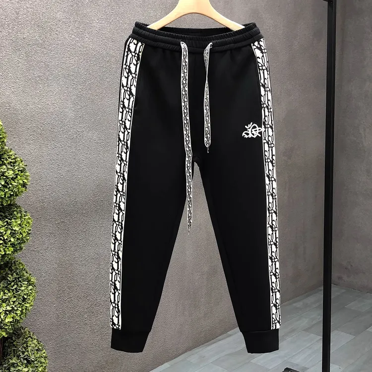 费比萨彻轻奢时尚束脚裤子男潮牌痞帅休闲裤新款男士秋季青年长裤