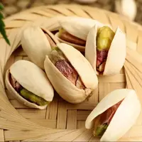 新疆特产原色无漂白开心果 368g 果仁饱满 自然开口