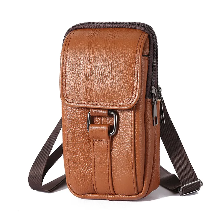 新款男士腰包干活用多功能穿皮带手机包户外出行背带可挎包
