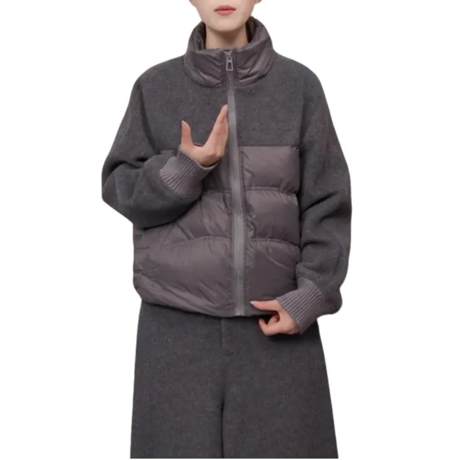 时尚运动套装女秋冬季新款棉服卫衣外套加绒裤子宽松显瘦两件套