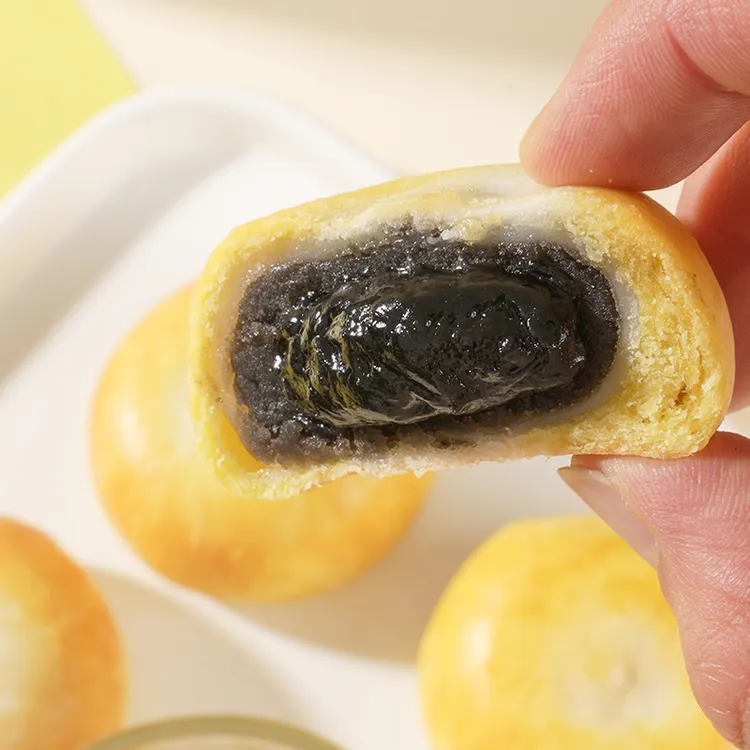 【芝麻饼】800g一整箱糕点点心充饥夜宵爆浆休闲零食品下午茶小吃美