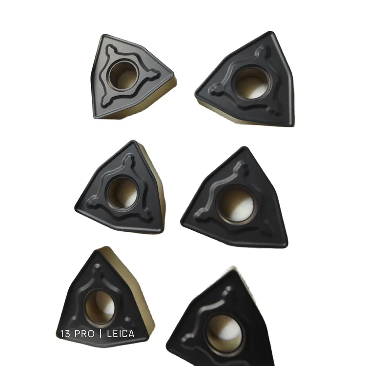 机械圈双色批发刀头，铸铁，铸钢系列数控刀片桃型菱形三角型（包邮）