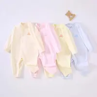 【高能感】新生儿连体衣纯棉磨毛婴儿连身衣男女衣服宝爬服宝宝哈衣