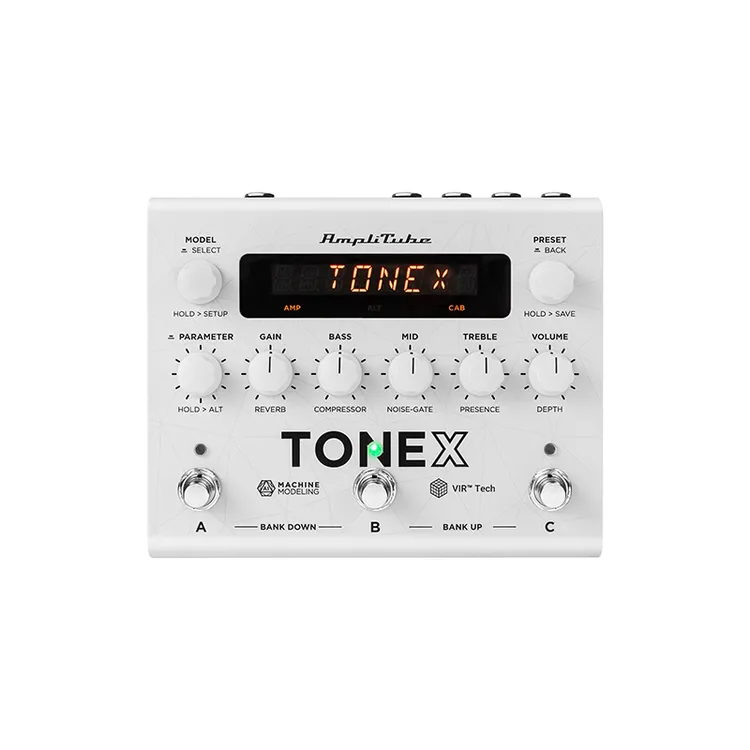 IK TONEX Pedal白色限定周年版吉他贝司效果器专业箱头模拟建模