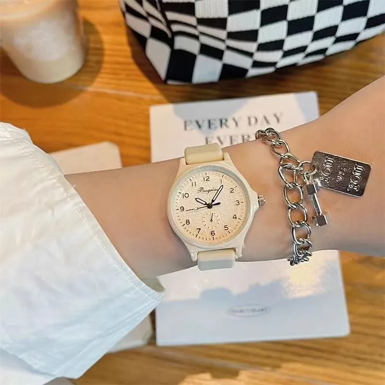 初中学生手表女考试独角兽森系ins风潮流渐变色百搭小众高颜值