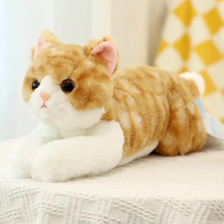网红可爱猫猫毛绒玩具玩偶猫咪公仔仿真小猫抱枕安抚布娃娃礼物女