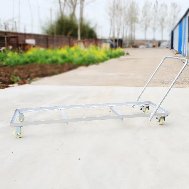 加厚带把手万向轮移动托盘推车搬运车静音带轮家用摆摊地摊车定制
