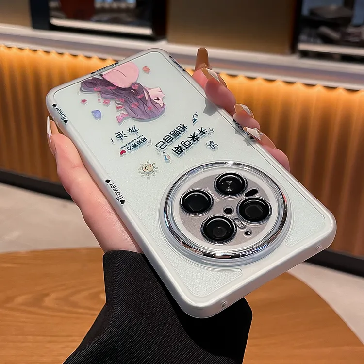 潮多米适用华为mate70pro手机壳mate70透明女款pro+网红创意防摔