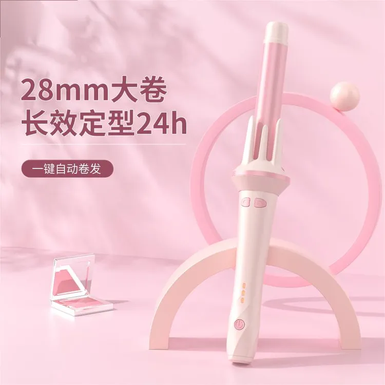 敏煌28MM自动卷发棒迷你电动旋转韩式大波浪水波纹宿舍家用不伤发