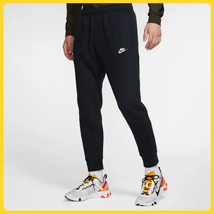 nike耐克男子AS M NSW CLUB JGGR BB流光风针织长裤BV2672-010