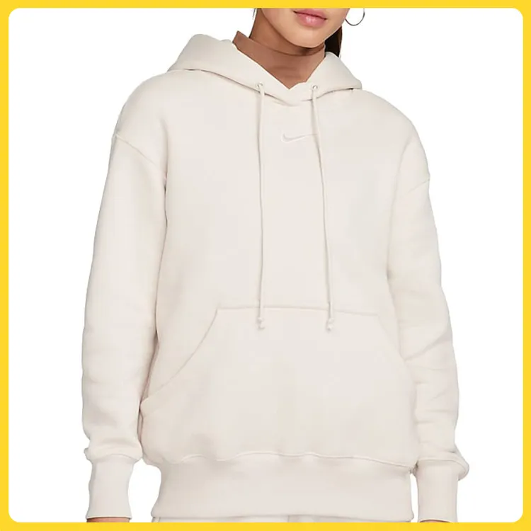 NIKE耐克女子W NSW PHNX FLC OS PO HOODIE针织套头衫DQ5861-104