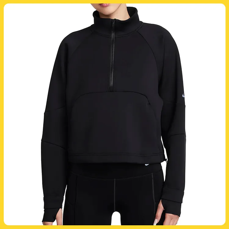 NIKE耐克女子AS W NK DF PRIMA HZ TOP针织连帽卫衣FB5231-010