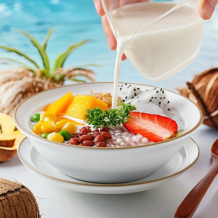 【9罐】萌动青春椰奶清补凉245g海南经典名小吃五谷杂粮饮特产风味