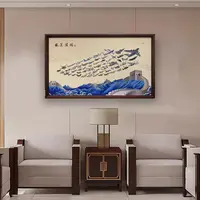 【漠叔专属】长春航展收藏画巨龙蜿蜒56个飞机中航授权珠海航展同款
