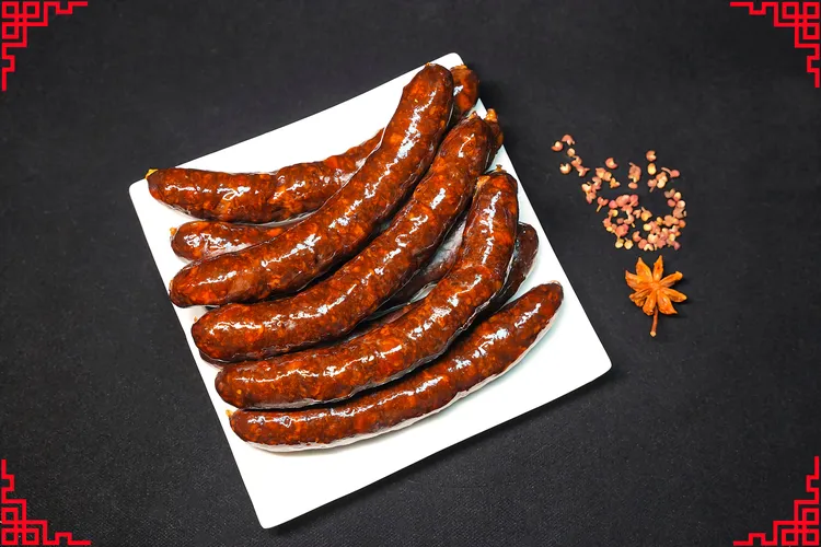 临沂石头牌香肠一斤经典原味百分百纯肉