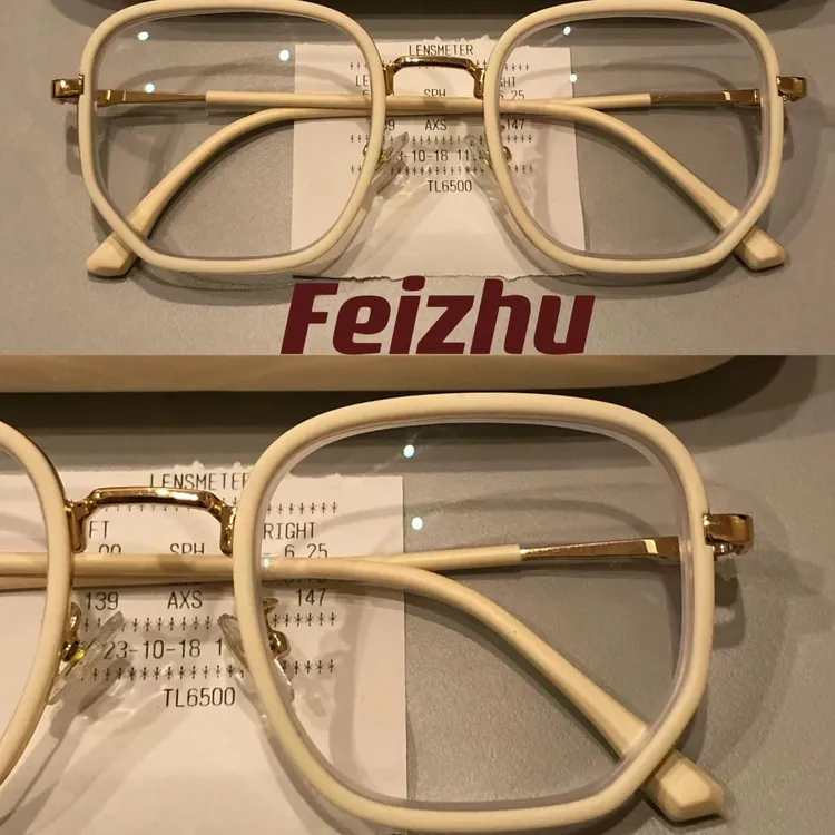大框显瘦素颜百搭神器奶白色可配近视有度数眼镜女学生近视镜