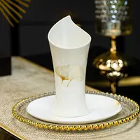 幸福时光筷子筒1个+筷子10双景德镇餐具简约新中式家用可沥水