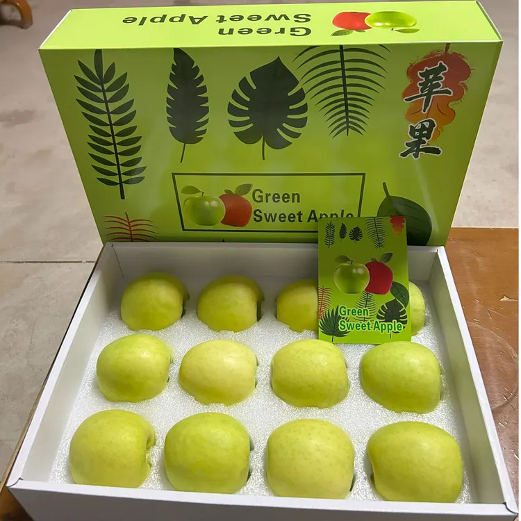 【京东或顺丰快递】陕西富平新鲜瑞雪苹果脆甜多汁香味浓郁礼盒装