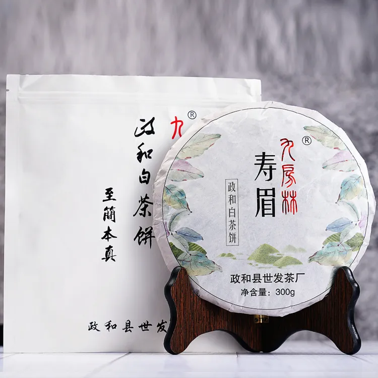一品茗轩甄选政和匠心手工白茶寿眉浓厚枣香粽叶香