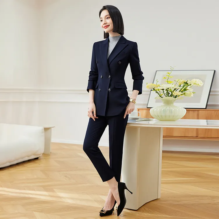 西装套装女2025新款洋气职业装女性商务外套时尚高端秋冬上班正装