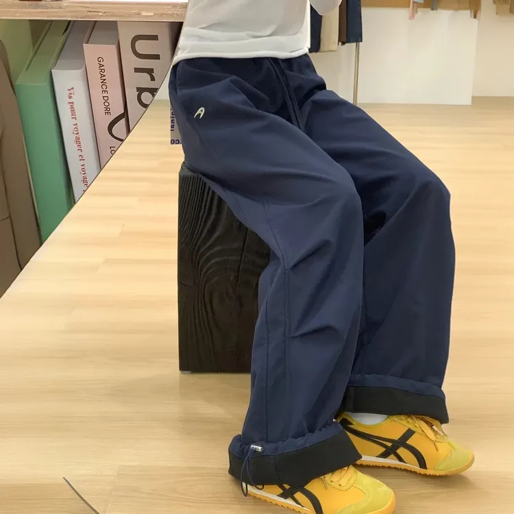 女童加绒裤子秋冬装2024大童户外休闲运动加厚长裤儿童冬季冲锋裤