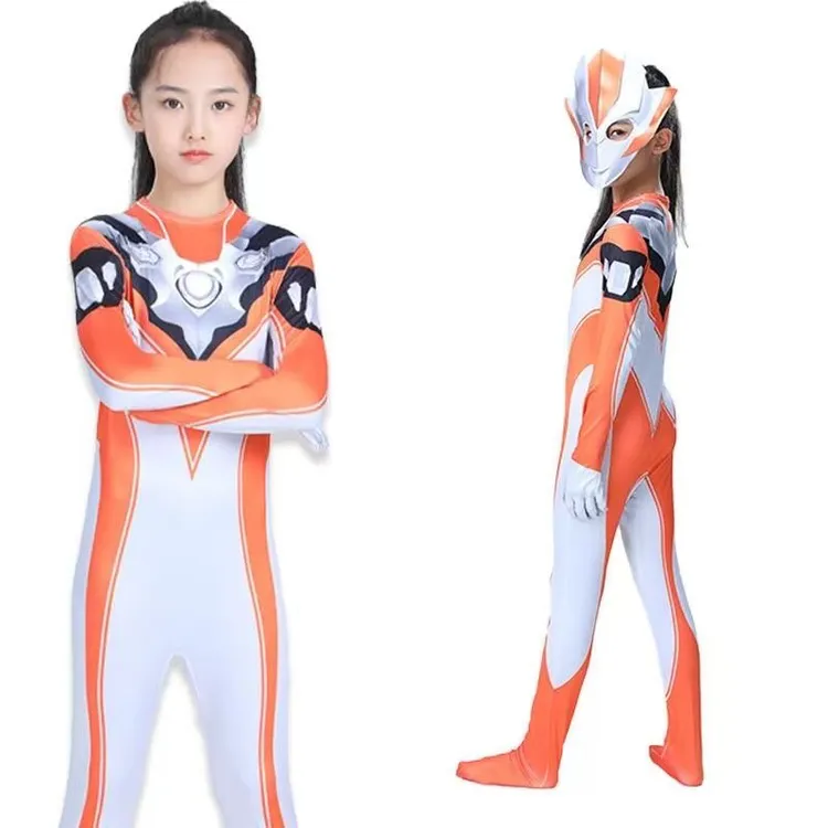 cosplay儿童节格丽乔奥特曼衣服女童套装二次元儿童连体衣万圣节