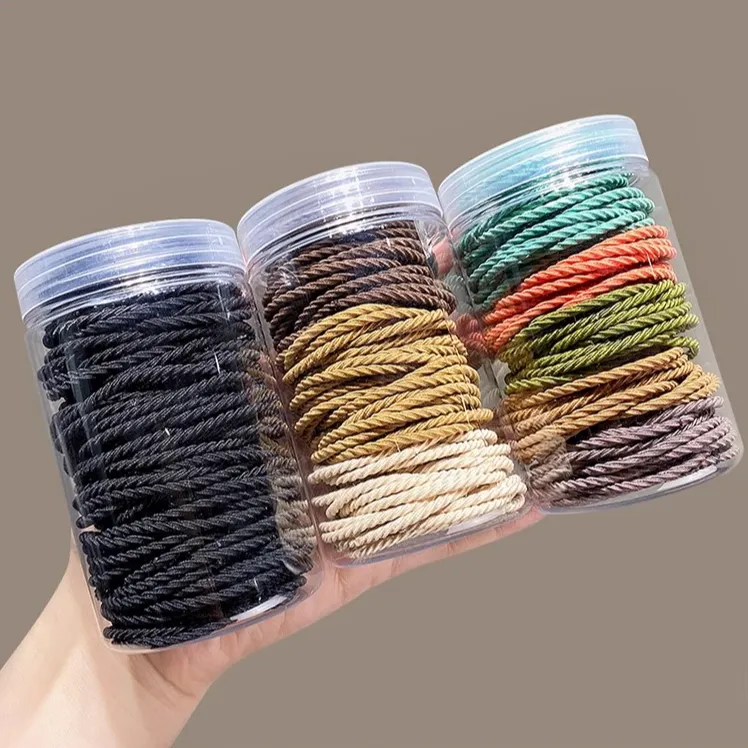 头绳扎头发高弹力耐用橡皮筋2024新款简约不勒头绳马尾发圈皮套女