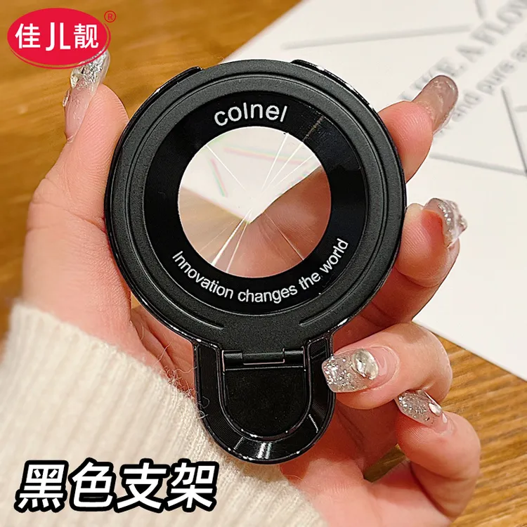 桌面手机超薄支架适用苹果华为手机便携可折叠创意粘贴指环扣通用