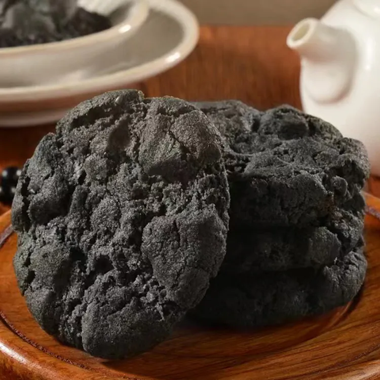 五黑桃酥代餐健康饱腹无蔗糖零食五谷杂粮饼干早餐