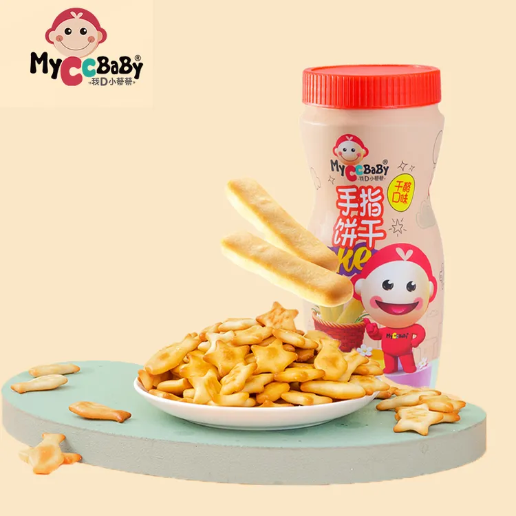 我D小蔡蔡-星星小鱼饼干酥脆进口营养休闲多口味宝贝孩子零食