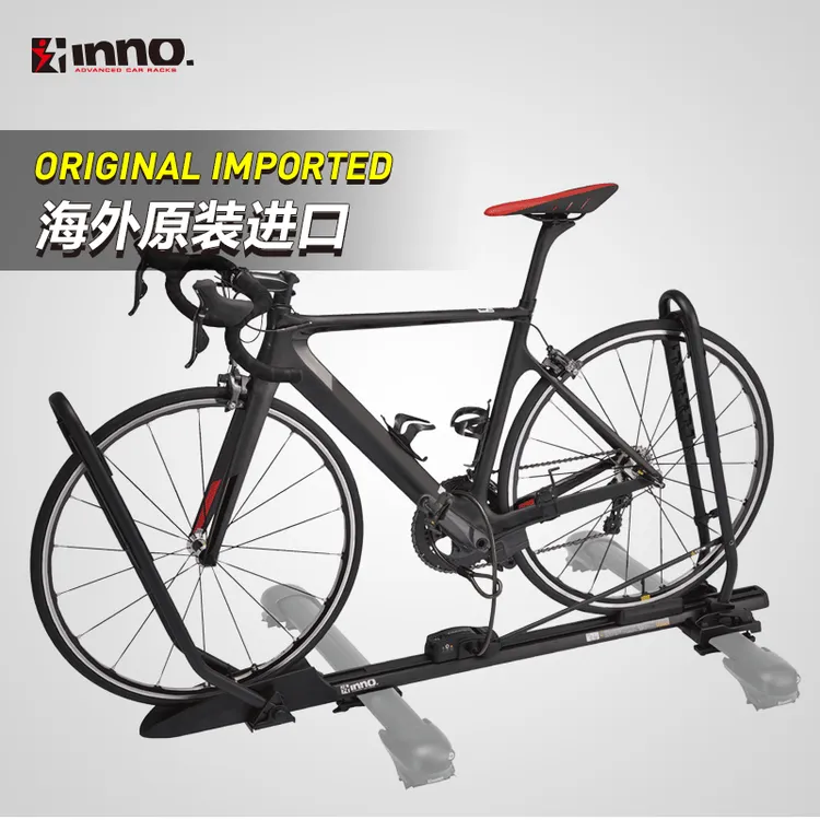 INNO海外进口车顶自行车架固定车载山地单车架行李支架a4旅行车