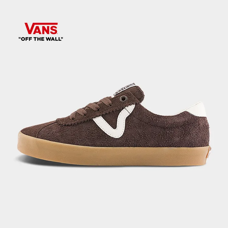 VANS范斯官方 Sport Low咖啡色流光风低帮德训鞋T头鞋CQRZR6