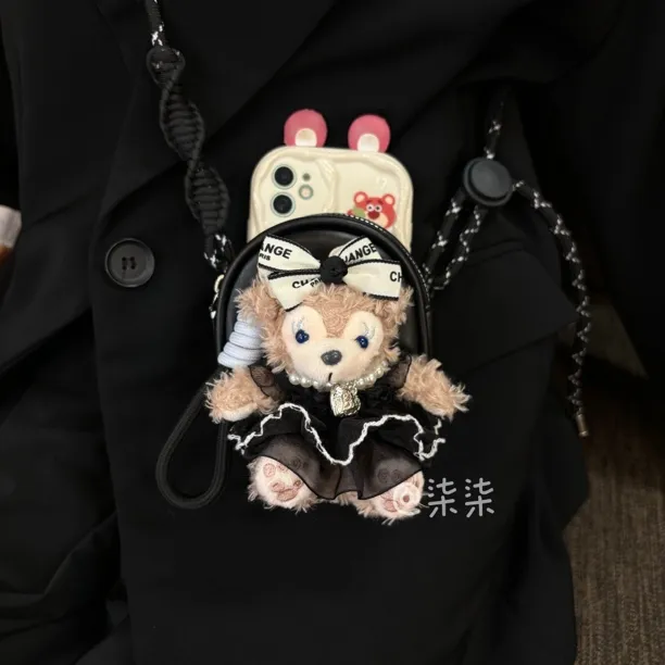 【手机背夹-不含壳】玫玫零钱包手机背夹时尚潮流通用型号