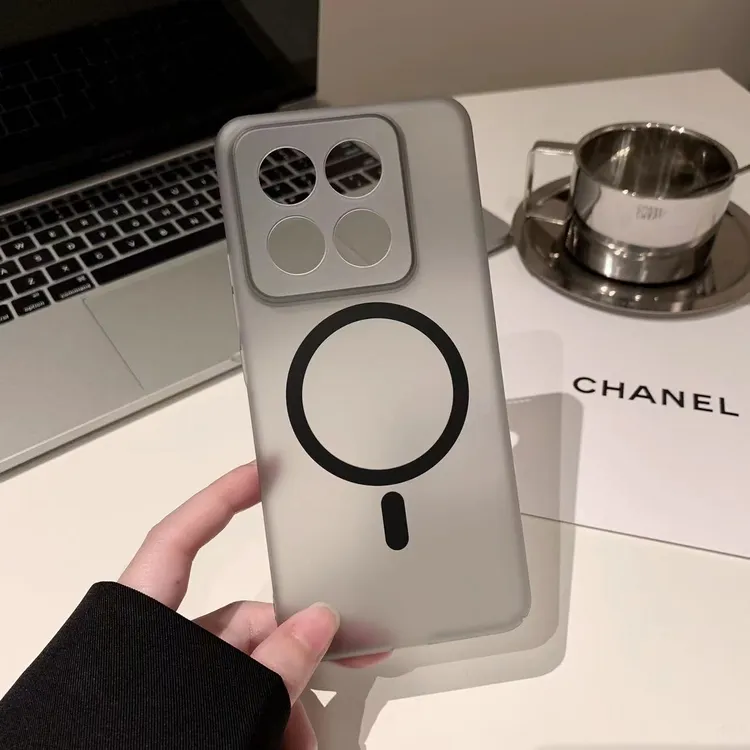 小米14Pro冰雾磁吸手机壳15高级感简约Xiaomi13Pro超薄全包防摔壳