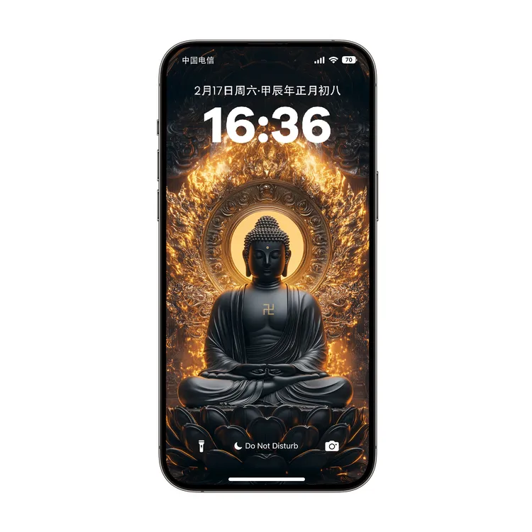 大日如来 羊&猴本命守护黑金系列图片壁纸