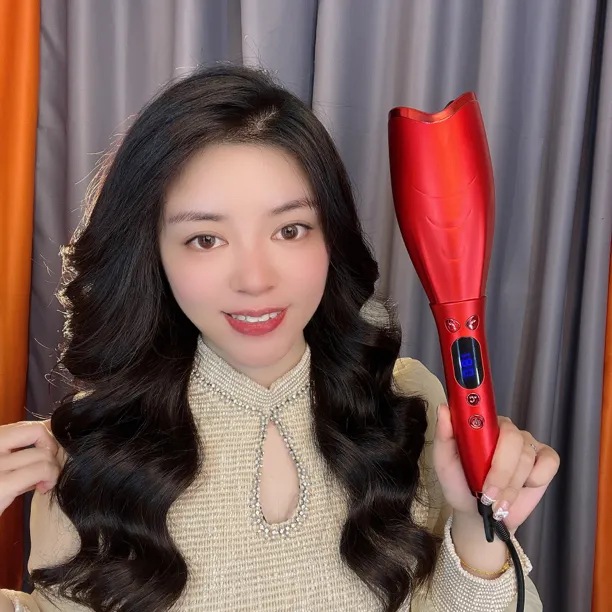 【现货秒发】发型师推荐玫瑰自动卷发器