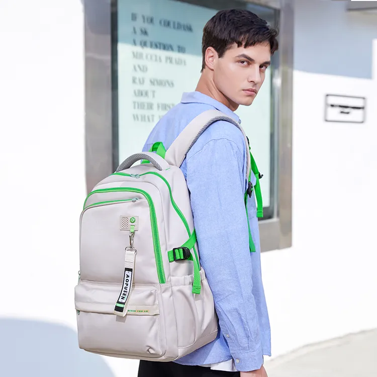 【阳光8点-澳普森】初高中大学生防水时尚通勤大容量双肩包#10282