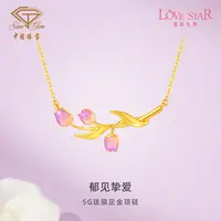 【中国珠宝】lovestar郁见挚爱足金项链