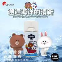 韩国进口布朗熊空气清新剂卧室持久留香高能感香薰除臭去异味家用