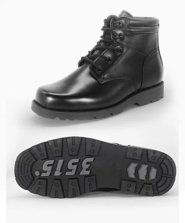 3515 强人保 暖时尚雪地靴男士短靴战靴马丁靴秋冬中帮雪地靴