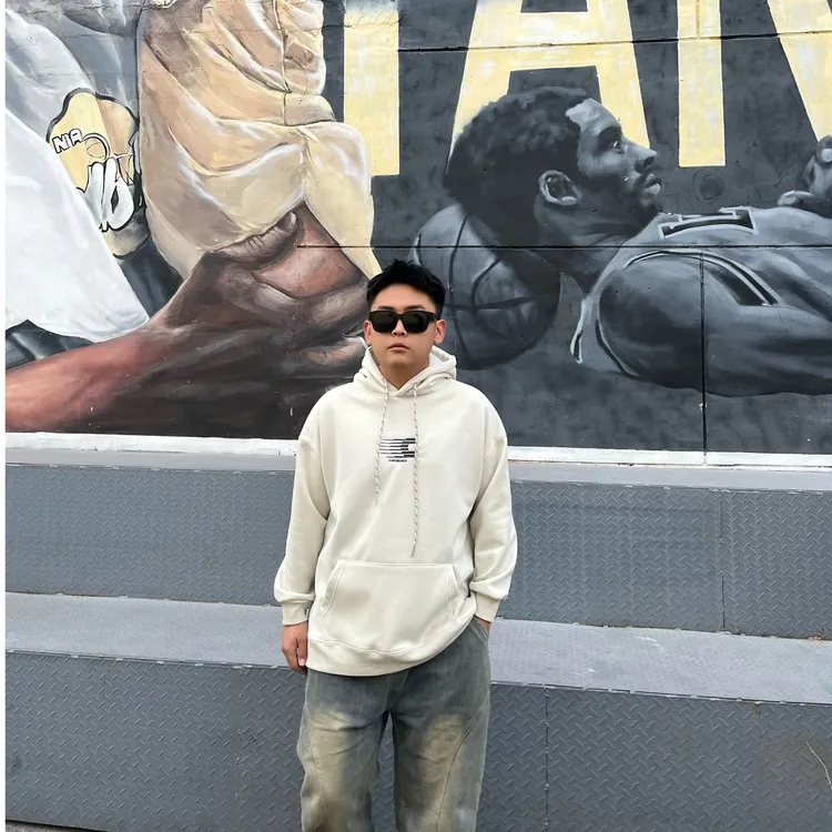 三C连帽卫衣加绒加厚情侣宽松时尚上衣潮流秋冬百搭运动男士