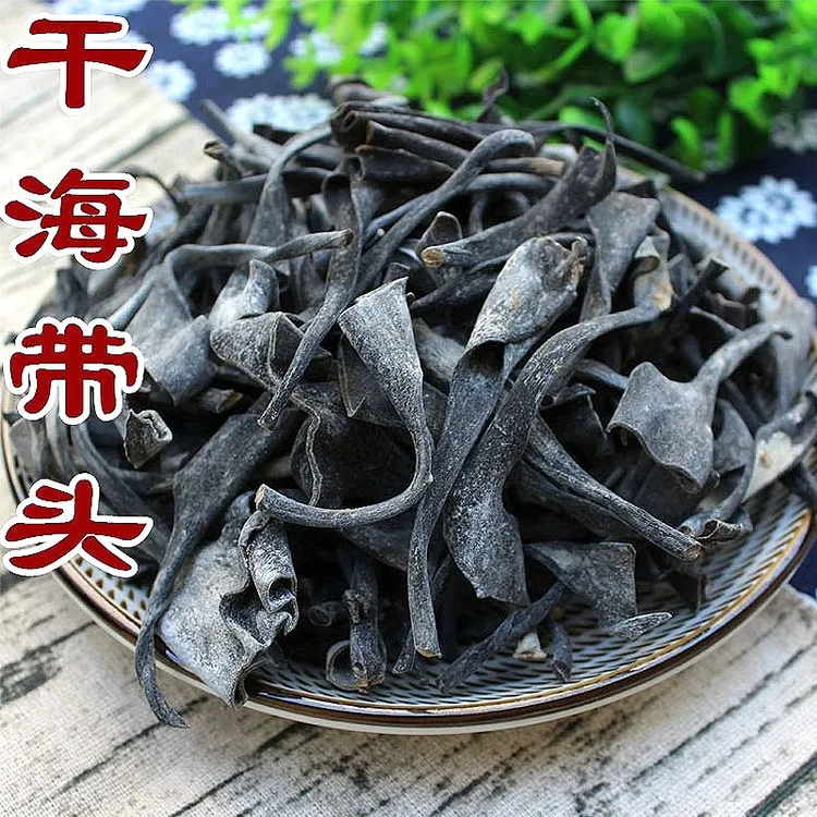 日晒干海带头厚霞浦海带根高泡发率农产品食用干净