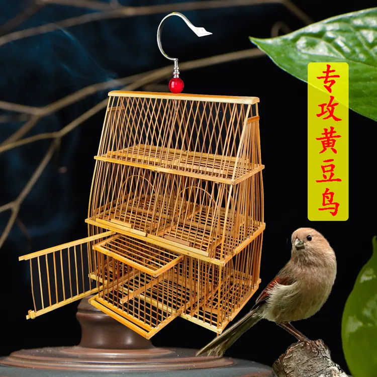 黄豆鸟 绣眼 贝子上山专用6门笼