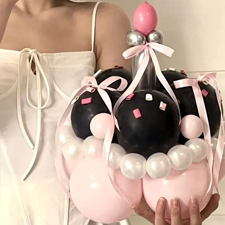 生日蛋糕气球宝宝帽子氛围拍照道具场景布置装饰男女孩儿童生日帽