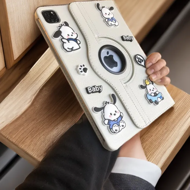 立体硅胶iPad360旋转皮套ipadair/510.2苹果Air5/4/3/2平板套