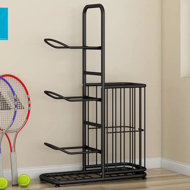 球类收纳架家用儿童卧室足球排球篮球球架多层置物架小球收纳筐篮