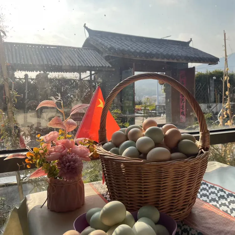 五黑土鸡蛋 农场散养新鲜土鸡蛋
