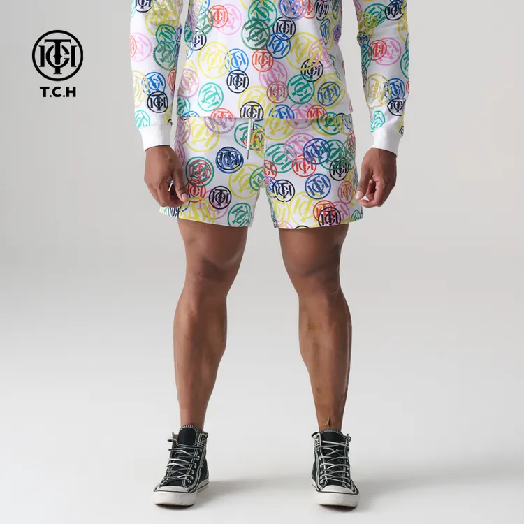 TCH 2025夏季新款烫钻休闲短裤女时尚百搭裤子轻奢系列T72B216030